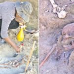 Mass grave in Mannar in Northern Sri Lanka unearths 300 human skeletons